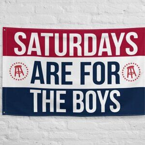 Barstool Sports Flag “Saturdays Are for the Boys” Banner  3x5 ft